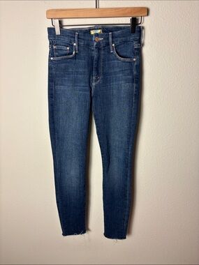 Mother Looker Ankle Fray Jeans Girl Crush